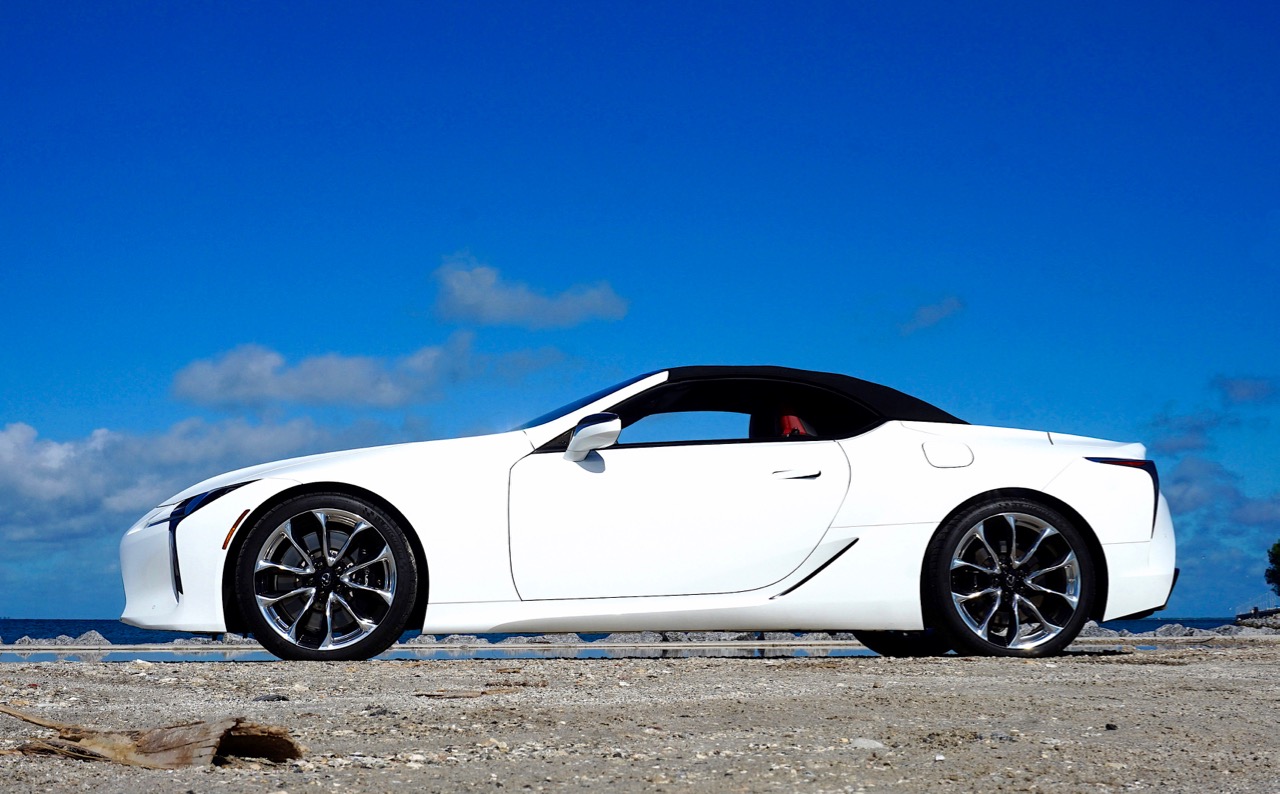 BRAWN AND BEAUTY: ‘21 LEXUS LC 500 CONVERTIBLE