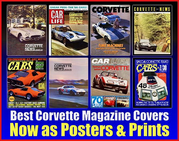 BEST CORVETTE MAGAZINE COVERS