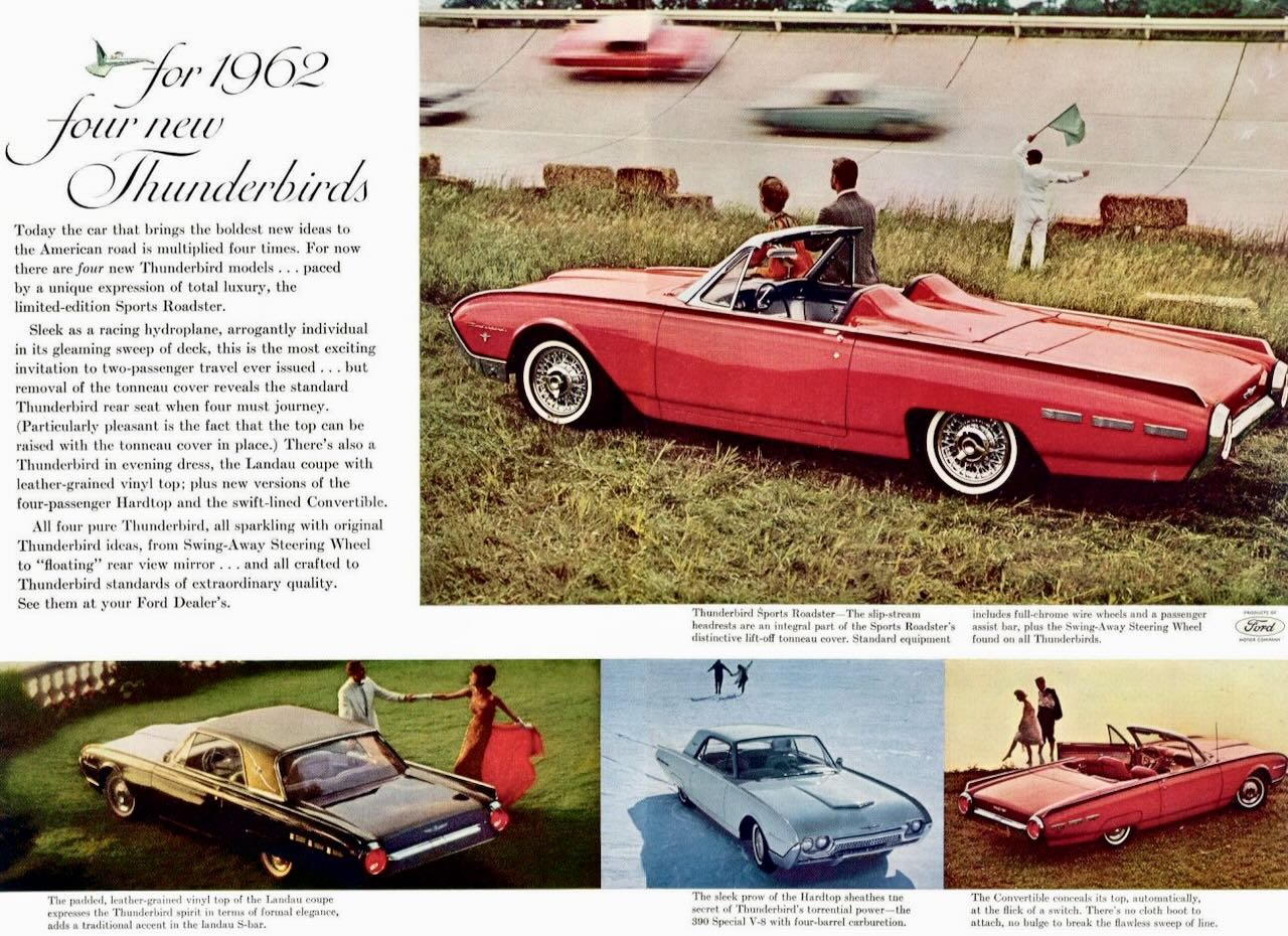 ’62 THUNDERBIRD M-CODE SPORTS ROADSTER