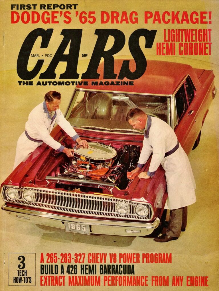 ’65 DODGE CORONET DELIVERED MID-SIZE & MAX-PERF!